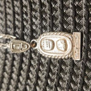 Sterling ORO MAYA GLYPHS NECKLACE